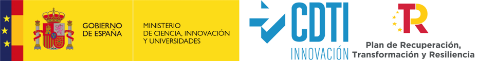 MInisterio de Ciencia, Innovación y Universidades / CDTI  /Plan de Recuperación, Transformación y Resiliencia